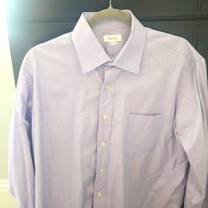 Barneys New York long sleeve mens dress shirt sz 16.5, 35